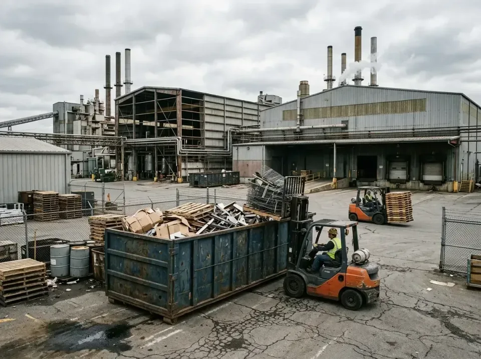 industrial-factory-scrap-conta-003 — frequently asked questions, Cheap Roll-off Dumpster Rentals in McFarland, WI